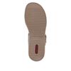 Rieker Double Velcro Strap Sandal - Light Brass Combi